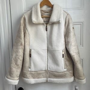 KOOLABURRA BY UGG Women's Faux Shearling Moto Jacket